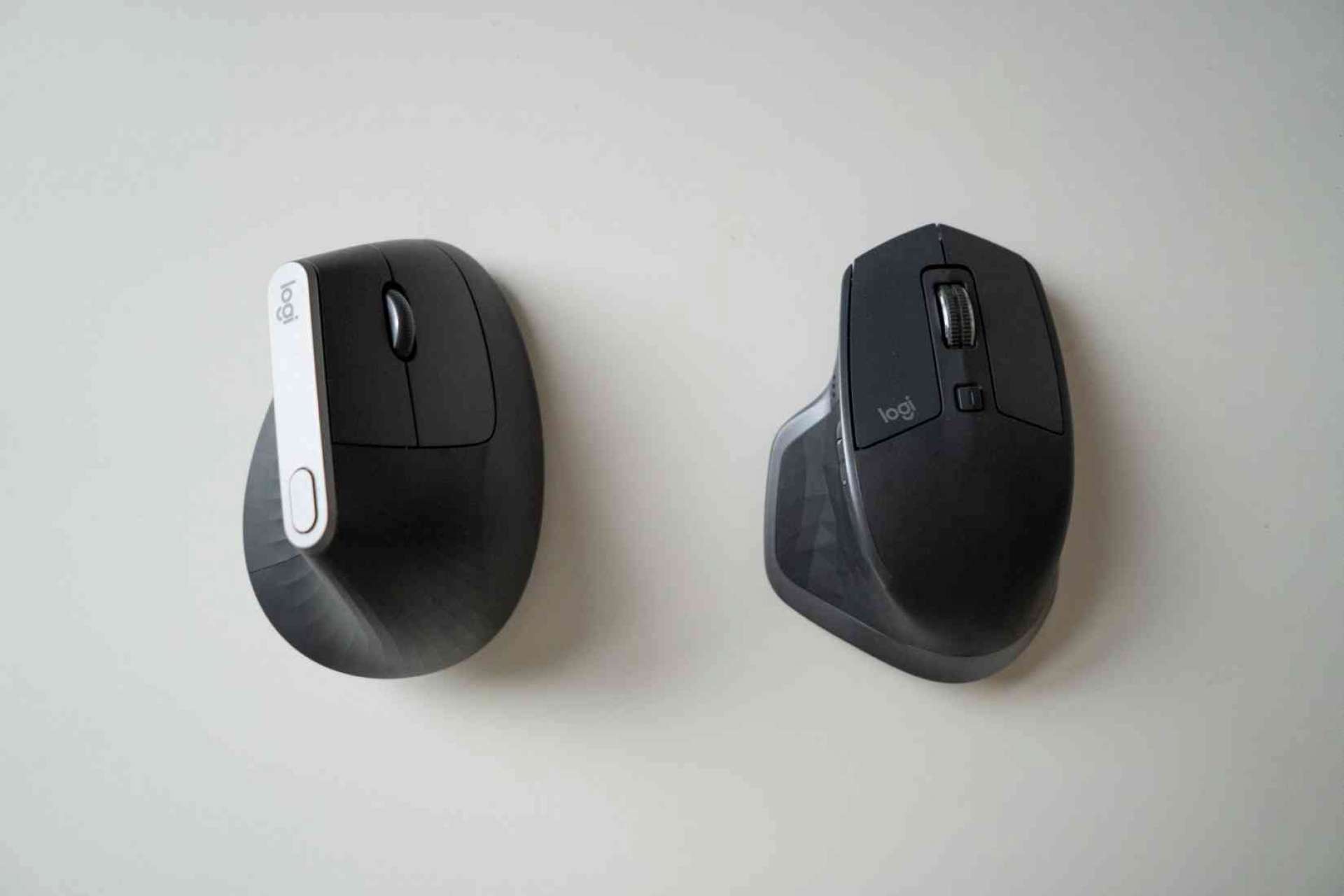 Logitech MX Vertical vs. MX Master 2S tested - ergonomics vs